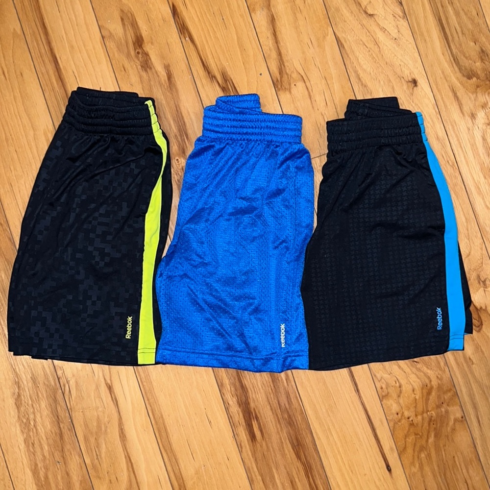 Lot of Boys Reebok shorts size XS (6-8) (3 pair)